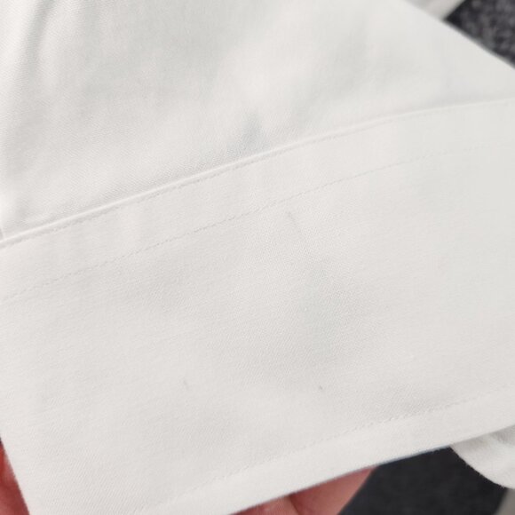 Brooks Brothers All Cotton Point 17 33 Traditional Non-Iron White Button Up Men - Picture 14 of 16